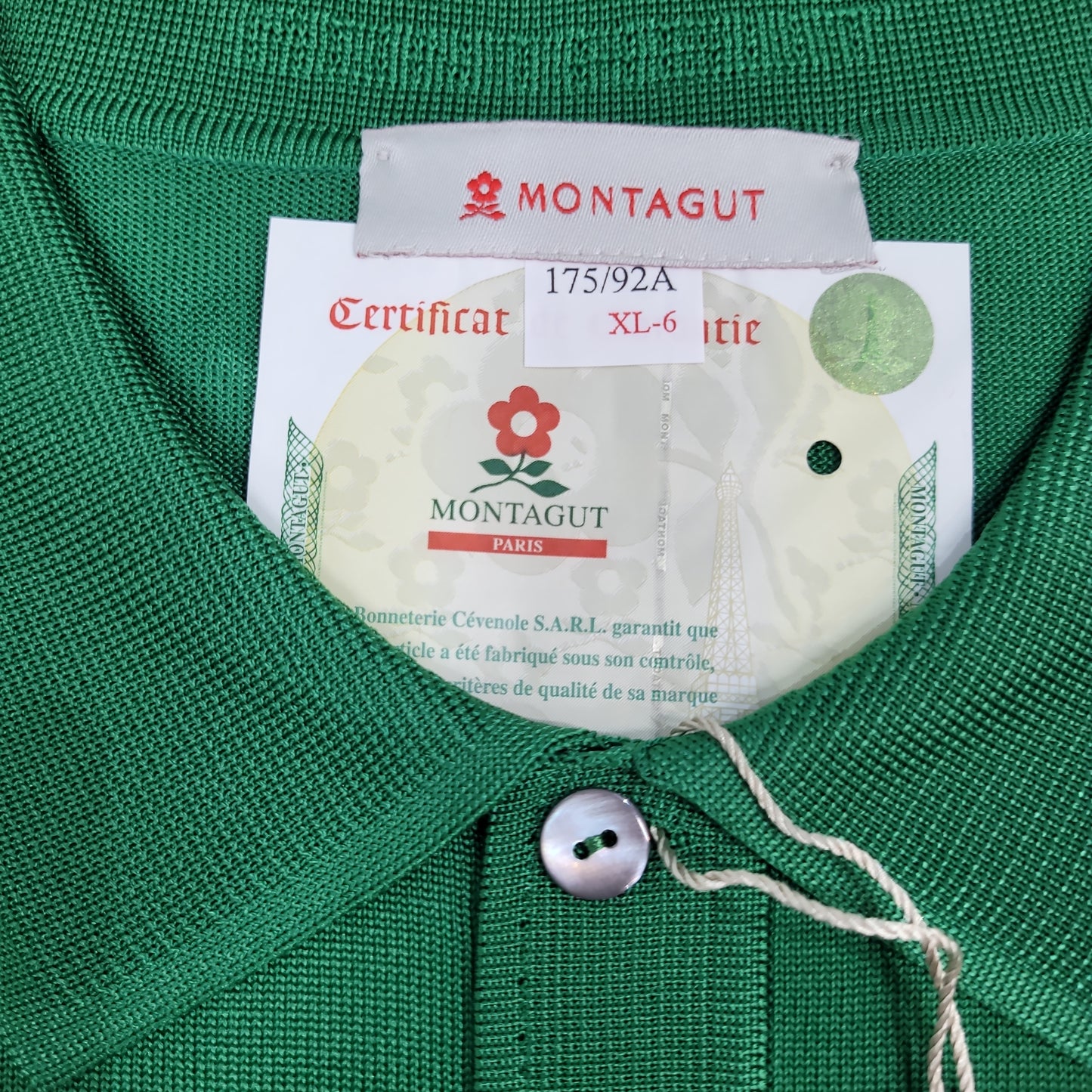 MONTAGUT short sleeves fil lumiere 323333-4084龍年花