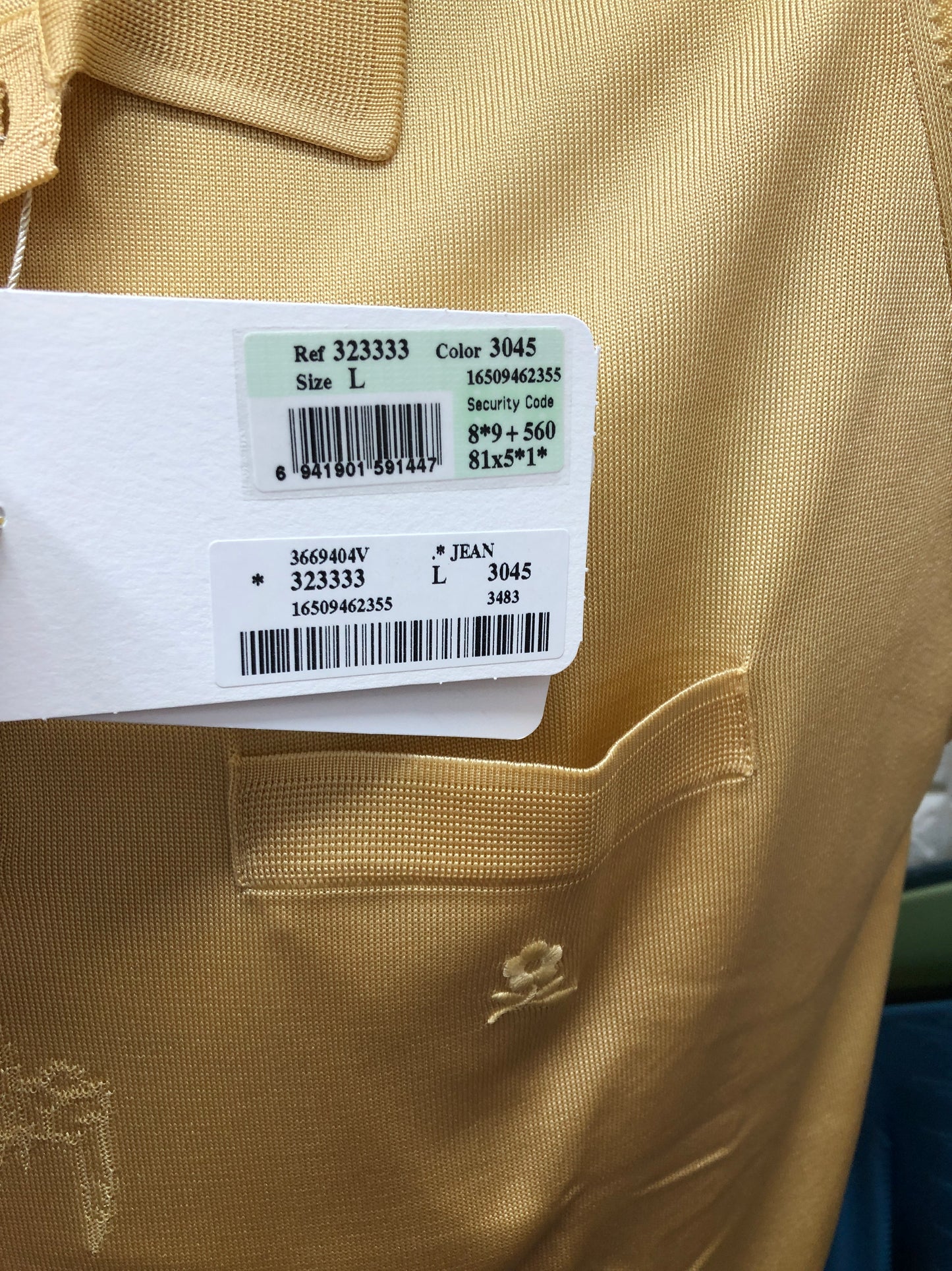 MONTAGUT short sleeves fil lumiere 323333-3045龍年花