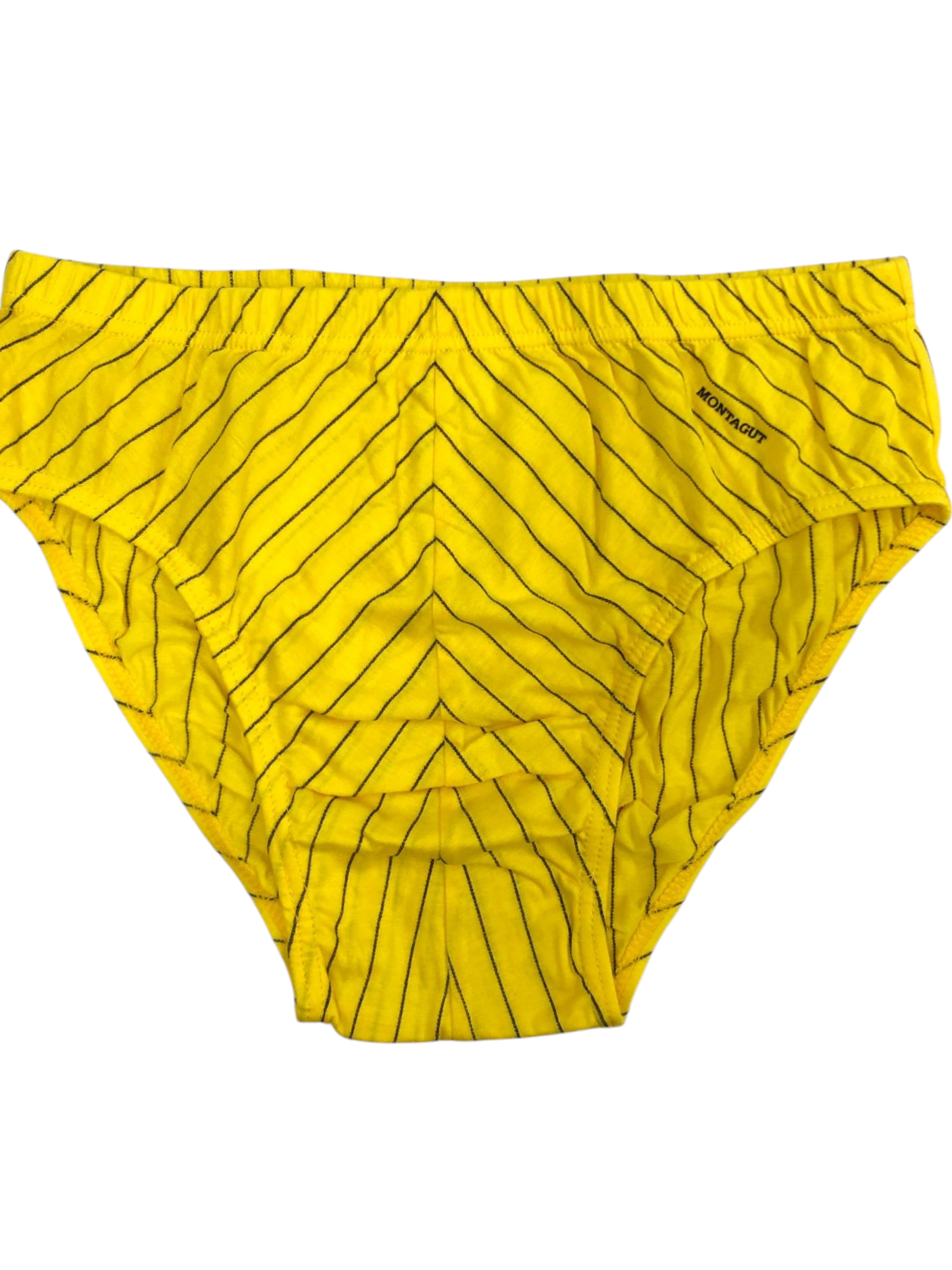 03款男裝三角型斜條紋內褲-黃色