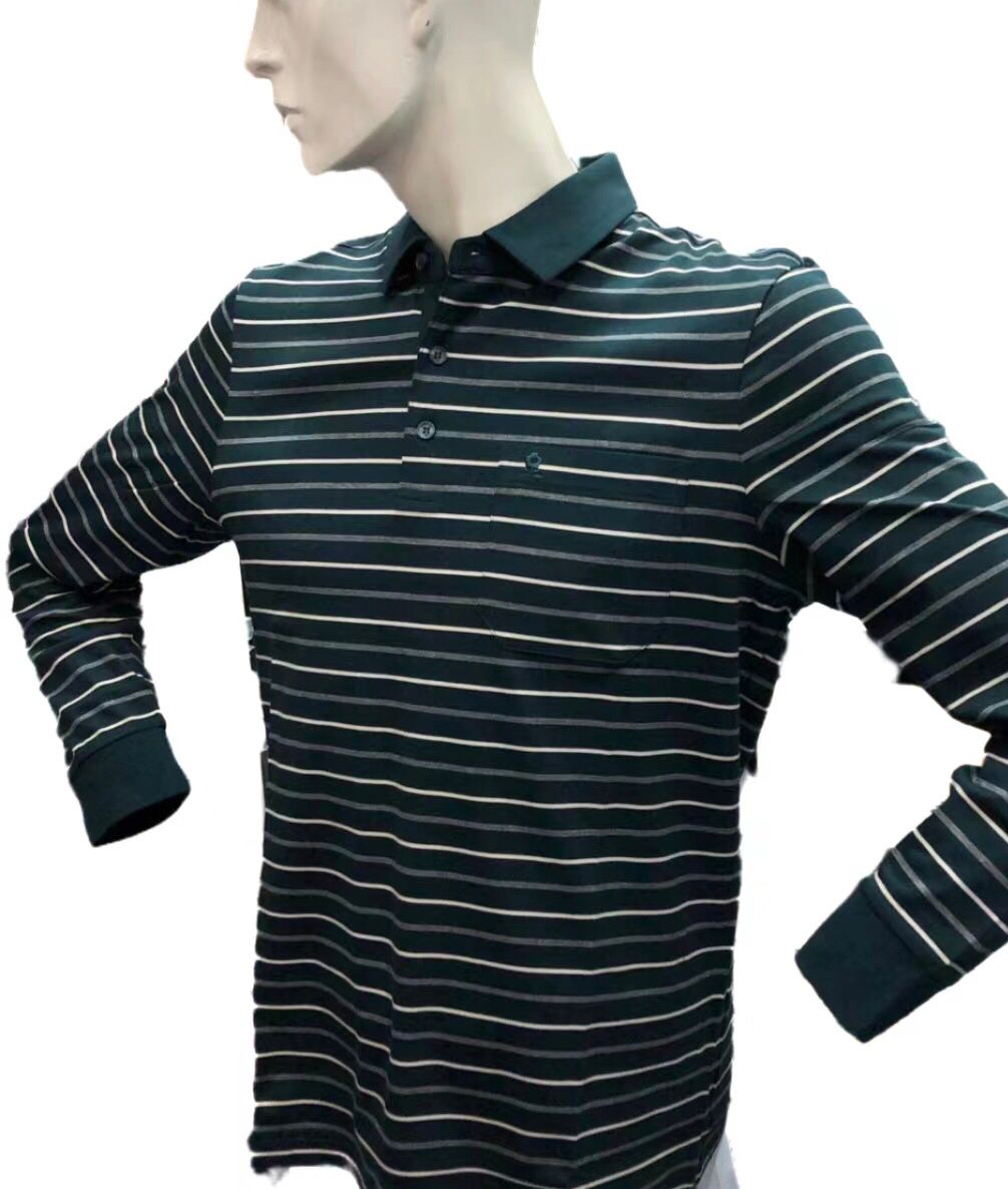 夢特嬌2432310KT41 棉質長袖Polo 丅恤