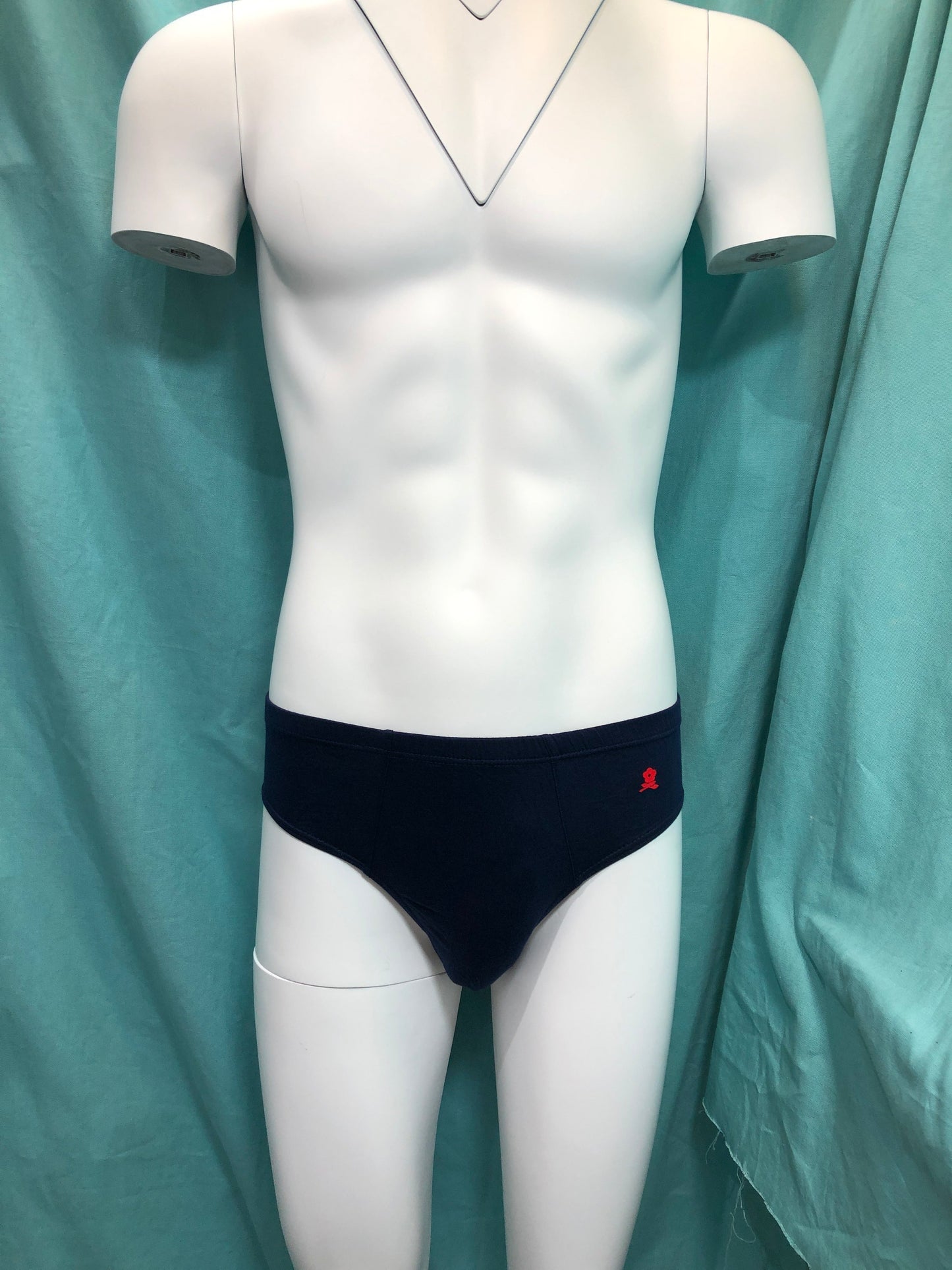 02款男裝三角型內褲-寶藍色