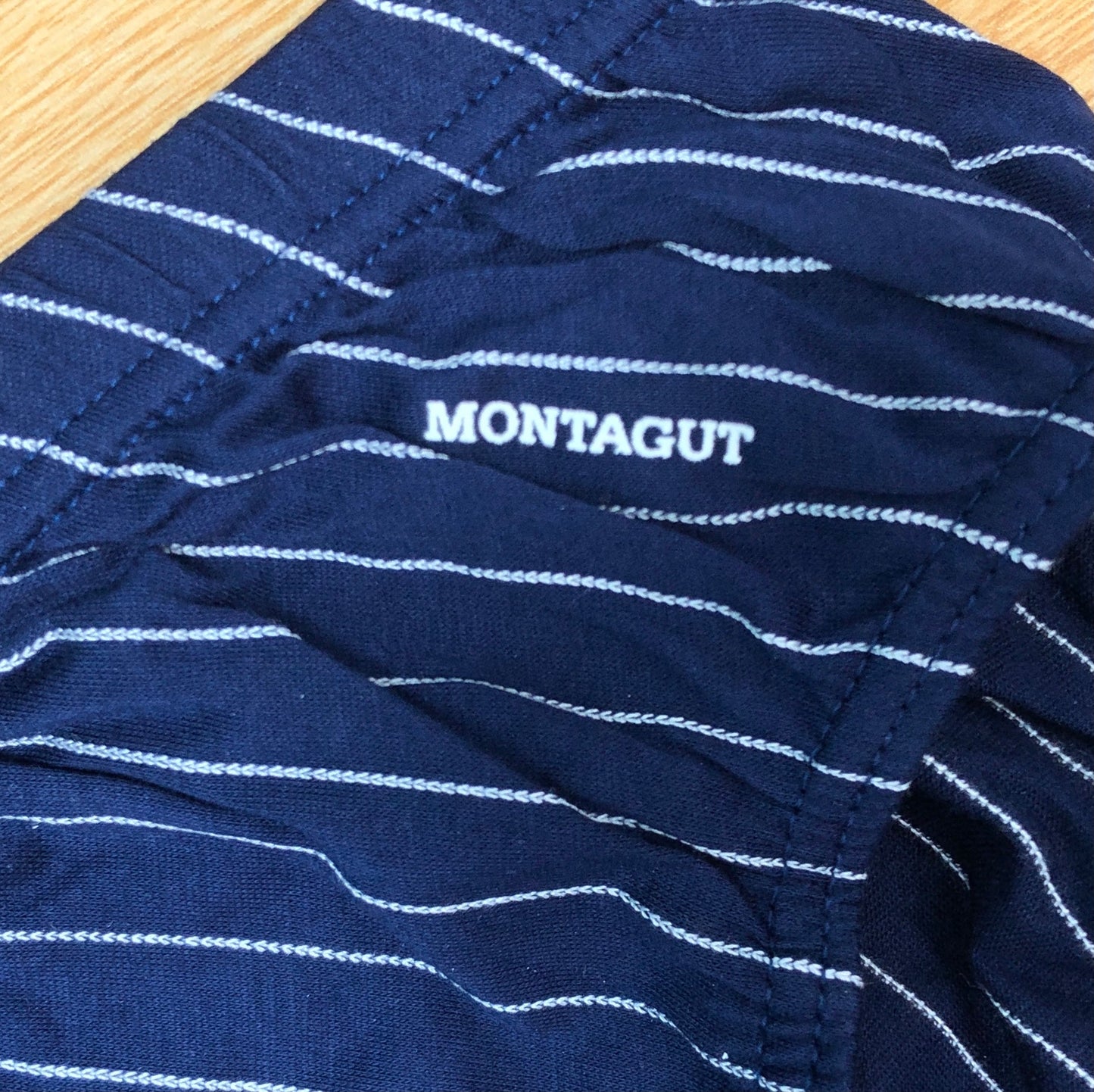 03款男裝三角型斜條紋內褲-深藍色