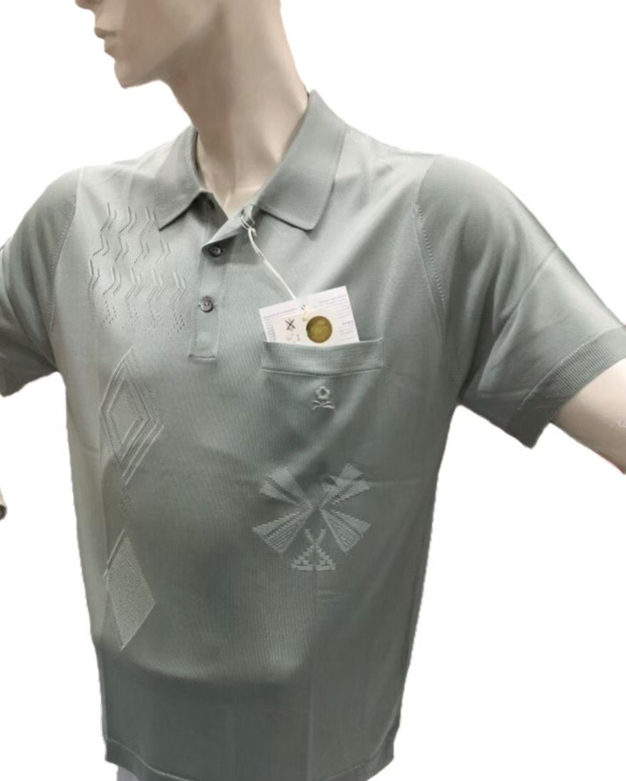 夏季短袖絲質特價品829353-9965 夢特嬌男裝短袖絲質