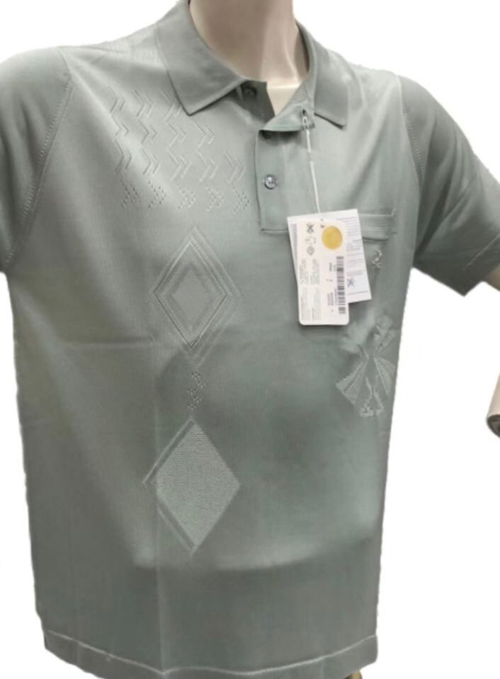 夏季短袖絲質特價品829353-9965 夢特嬌男裝短袖絲質