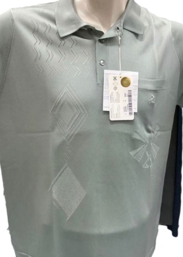 夏季短袖絲質特價品829353-9965 夢特嬌男裝短袖絲質