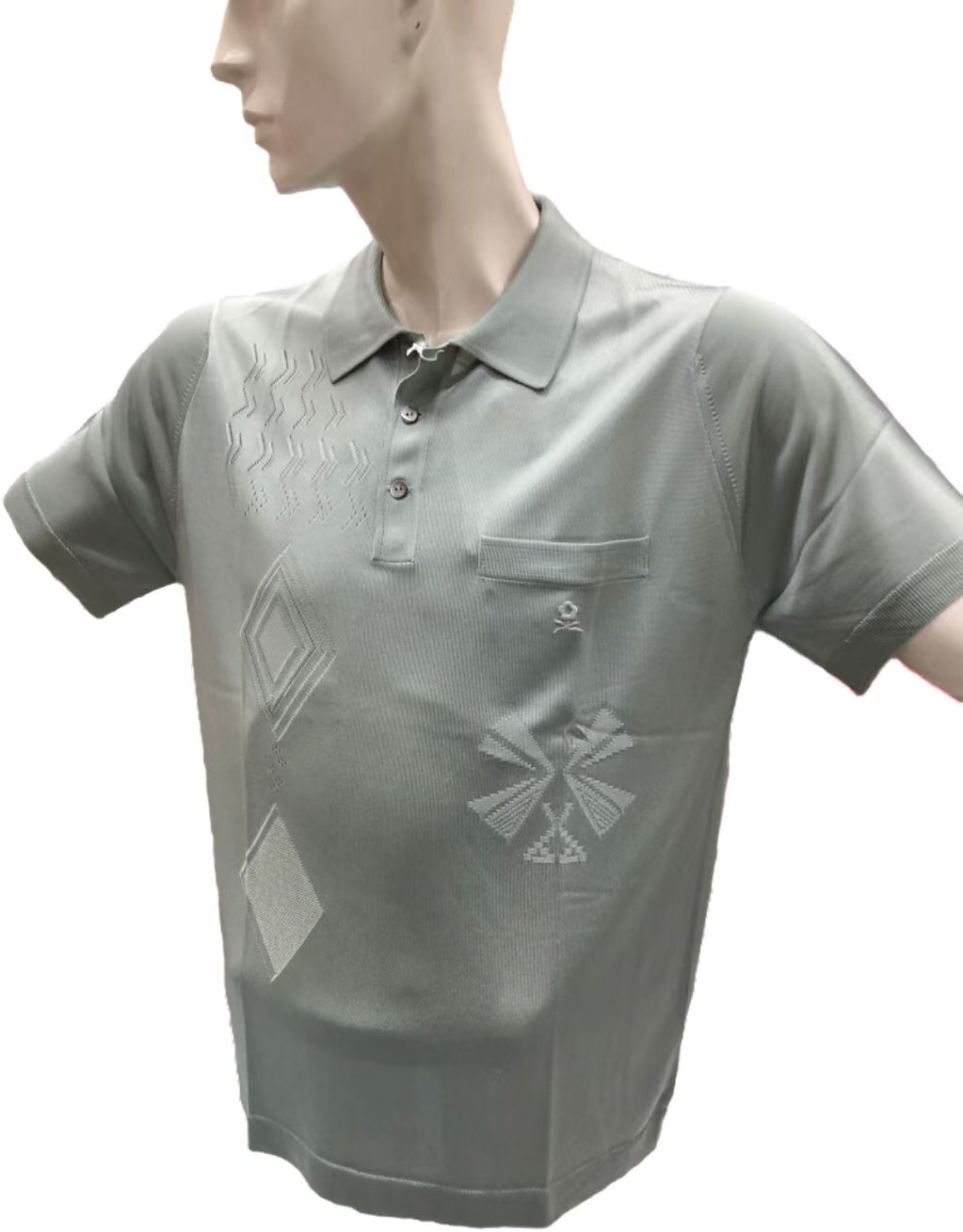 夏季短袖絲質特價品829353-9965 夢特嬌男裝短袖絲質