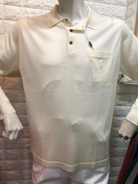 長袖絲質MONTAGUT long sleeves fil lumiere- 320268-3062 米白色`plain pattern