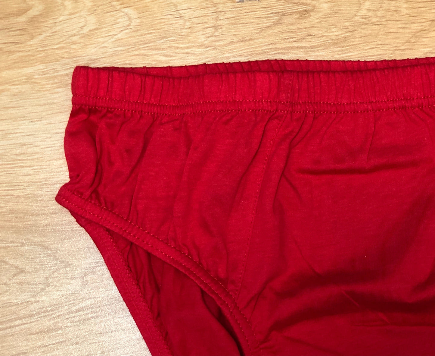 02款男裝三角型內褲- 紅色